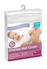 Protect-A-Bed Protect-A-Bed Terry Cotton White Cover Only 71cmx48cm