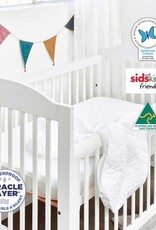 Protect-A-Bed Protect-A-Bed Universal (Boori) Cotton Woven Quilted Fitted Cot 130x76cm