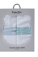 Bubba Blue Bubba Blue Nordic 3PK Wash Cloth