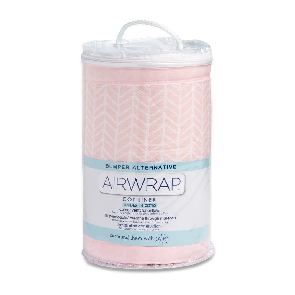 Airwrap Airwrap Cot Liner Muslin 4 Sides