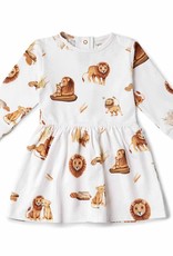 Snuggle Hunny Kids Snuggle Hunny Lion Organic Dress