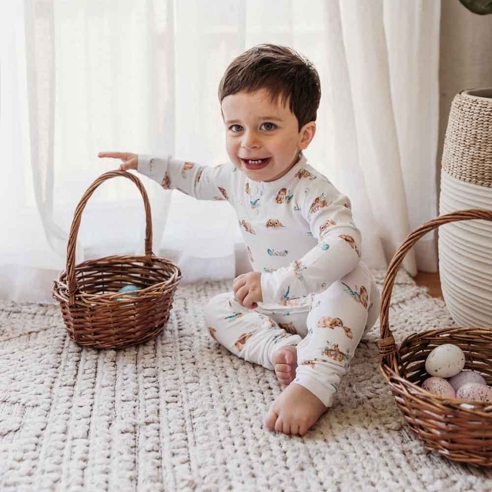 Snuggle Hunny Kids Snuggle Hunny Easter Growsuit - 6-12m