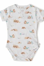 Snuggle Hunny Kids Snuggle Hunny Short Sleeve Bodysuit Easter
