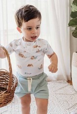 Snuggle Hunny Kids Snuggle Hunny Short Sleeve Bodysuit Easter