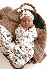 Snuggle Hunny Kids Snuggle Hunny Kids Dino Organic Jersey Wrap & Beanie Set