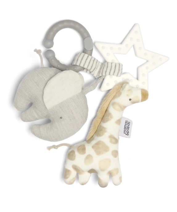 Mamas & Papas Mamas & Papas Welcome to the World Safari Linkie Soft Toy
