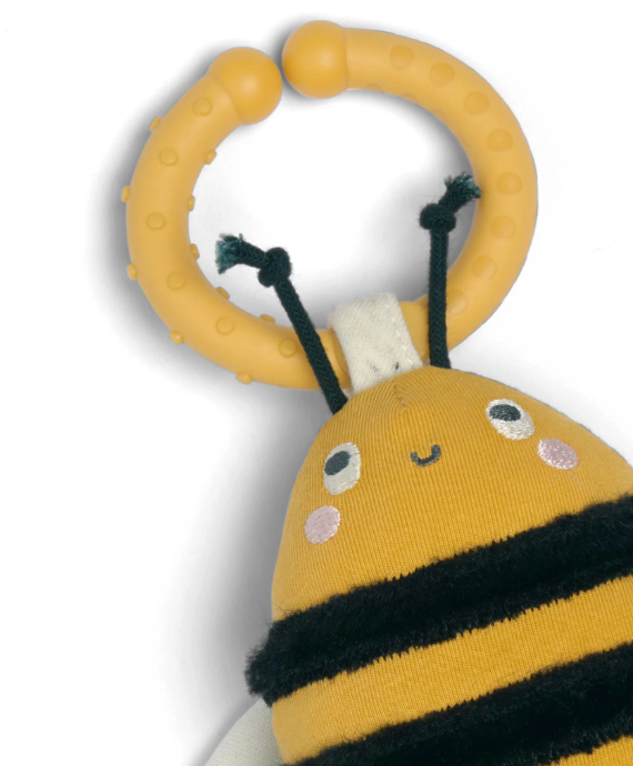 Mamas and Papas Mamas & Papas Grateful Garden Multi Linkie Bee Teething Toy
