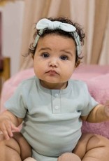 Snuggle Hunny Kids Snuggle Hunny Sage Short Sleeve Bodysuit  6-12M (0)