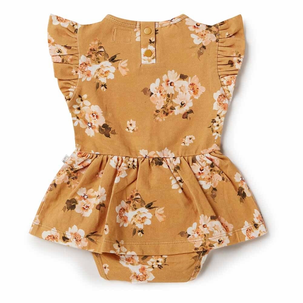 Snuggle Hunny Kids Snuggle Hunny Golden Flower Dress