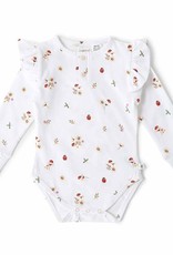 Snuggle Hunny Kids Snuggle Hunny Ladybug Long Sleeve Organic Bodysuit
