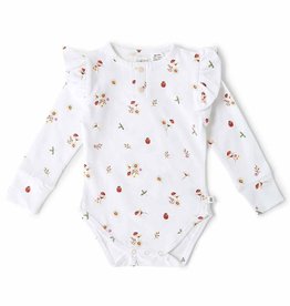 Snuggle Hunny Kids Snuggle Hunny Ladybug Long Sleeve Organic Bodysuit NB (0000)