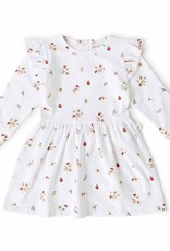 Snuggle Hunny Kids Snuggle Hunny Ladybug Long Sleeve Organic Dress