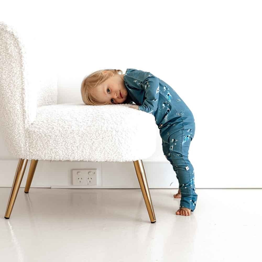 Snuggle Hunny Kids Snuggle Hunny Rocket Organic Growsuit