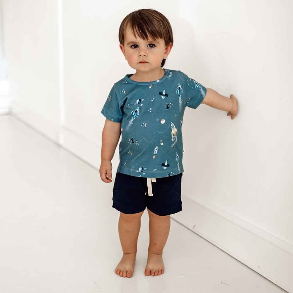 Snuggle Hunny Kids Snuggle Hunny Rocket Short Sleeve T-Shirt