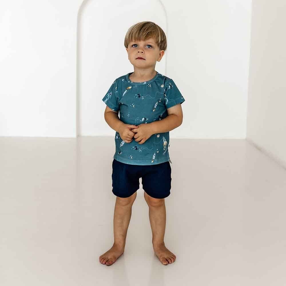 Snuggle Hunny Kids Snuggle Hunny Rocket Short Sleeve T-Shirt