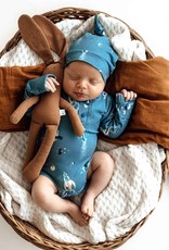 Snuggle Hunny Kids Snuggle Hunny Rocket Long Sleeve Organic Bodysuit - Size 1