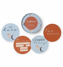 Snuggle Hunny Kids Snuggle Hunny Dream & Hazelnut Reversible Milestone Cards