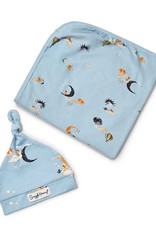 Snuggle Hunny Kids Snuggle Hunny Dream Organic Jersey Wrap & Beanie Set