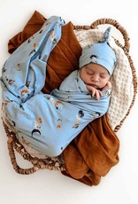 Snuggle Hunny Kids Snuggle Hunny Dream Organic Jersey Wrap & Beanie Set