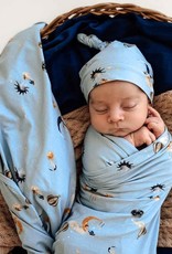 Snuggle Hunny Kids Snuggle Hunny Dream Organic Jersey Wrap & Beanie Set