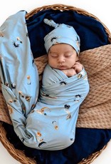 Snuggle Hunny Kids Snuggle Hunny Dream Organic Jersey Wrap & Beanie Set