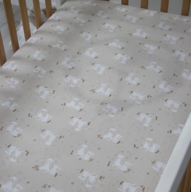 Bubba Blue Bubba Blue Bunny Dream Cot Jersey Fitted Sheet