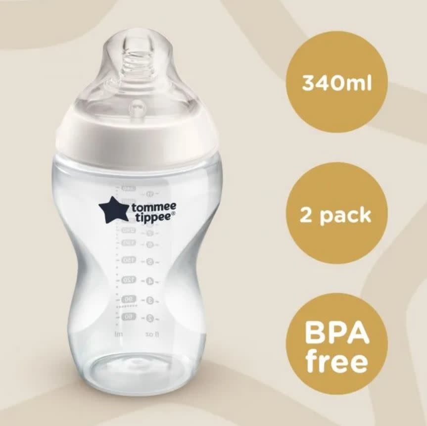 Tommee Tippee Tommee Tippee Closer To Nature 340Ml Bottle (2Pk)