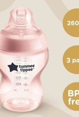 Tommee Tippee Tommee Tippee Closer To Nature 260Ml Bottle (3Pk) Girl