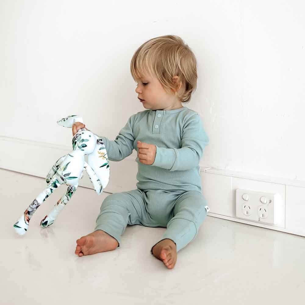 Snuggle Hunny Kids Snuggle Hunny Sage Growsuit