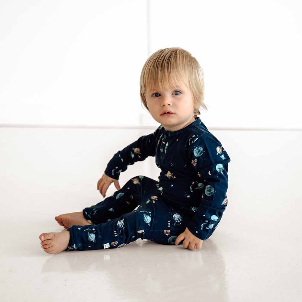 Snuggle Hunny Kids Snuggle Hunny Milky Way Growsuit - 2Y