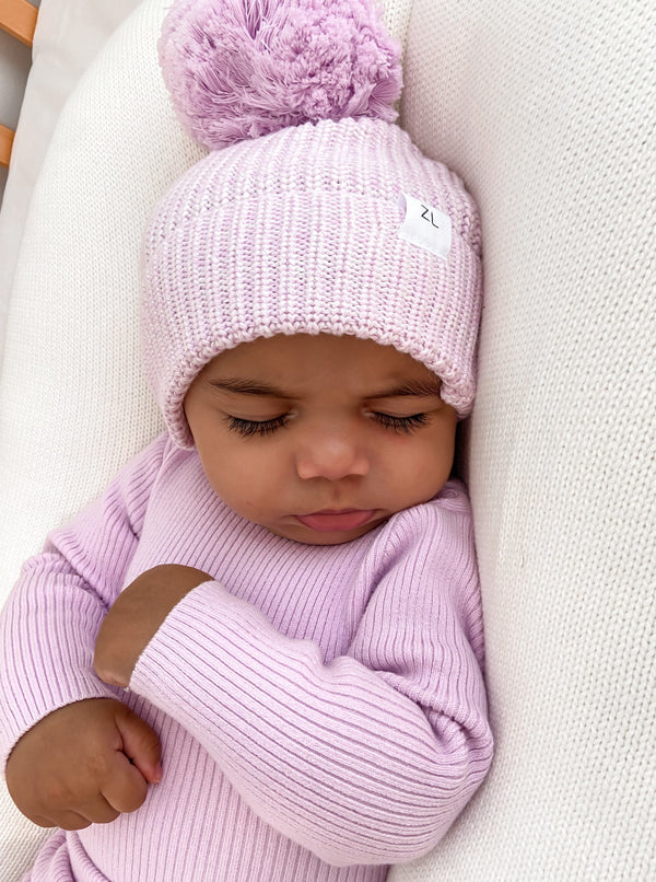 Ziggy Lou Ziggy Lou Beanie Lavender -3-4Y