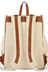 OiOi OiOi Canvas Nappy Backpack - Natural