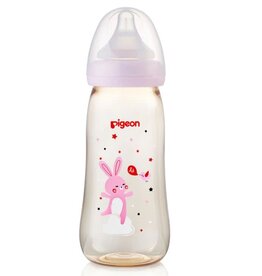 Pigeon Pigeon Softouch Bottle PPSU Pink Rabbit 330ML