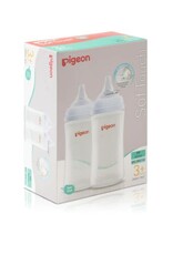 Pigeon Pigeon Softouch III Bottle PP Twin Pack 240ML