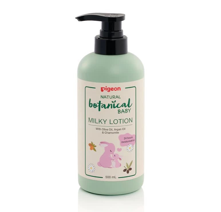Pigeon Pigeon Natural Botanical Baby Milky Lotion 500ML