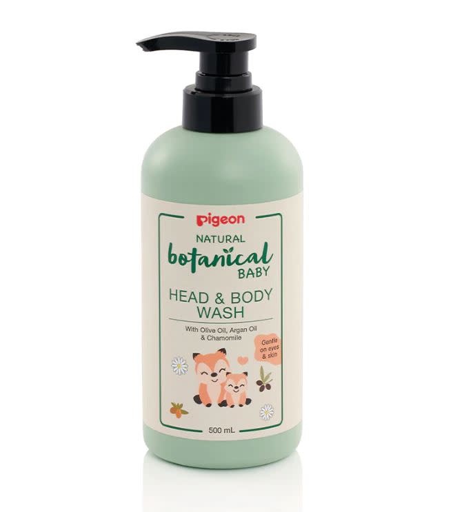 Pigeon Pigeon Natural Botanical Baby Head&Body Wash 500ML