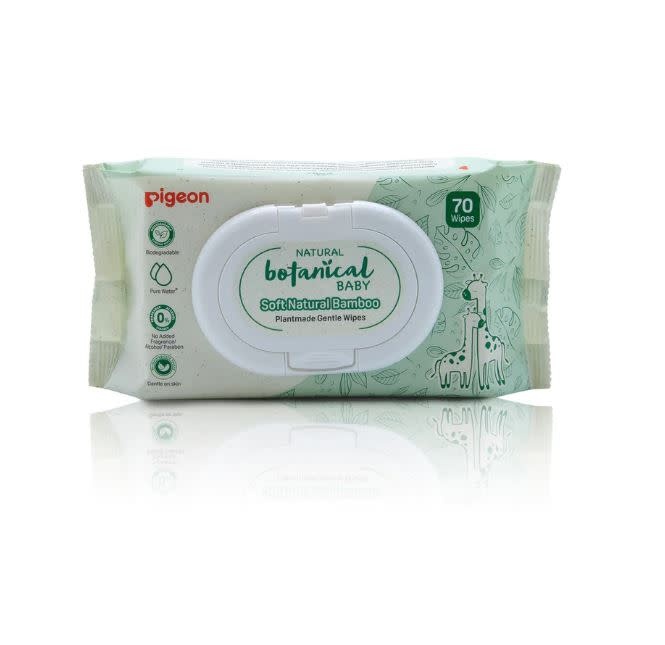 Pigeon Pigeon Natural Botanical Baby Plantmade Wipes 70s