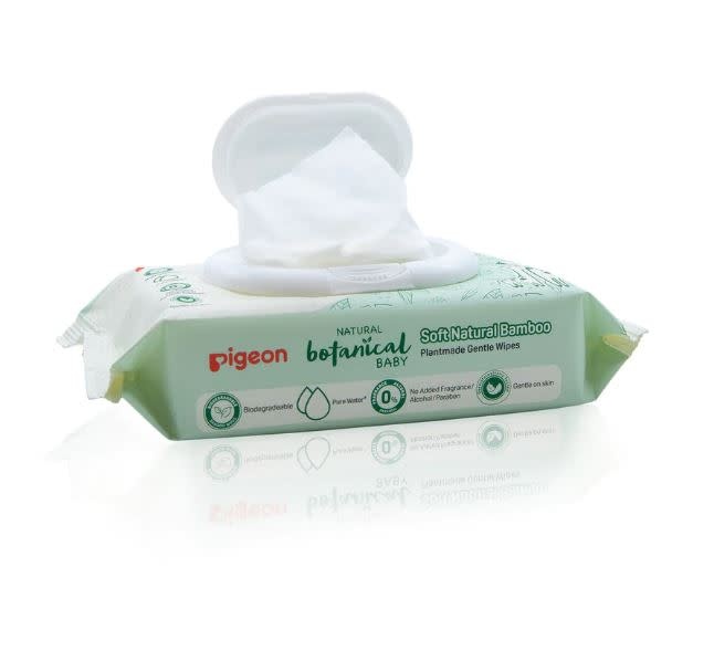 Pigeon Pigeon Natural Botanical Baby Plantmade Wipes 70s