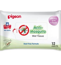 Pigeon Pigeon Anti Mosquito Wipes 12s