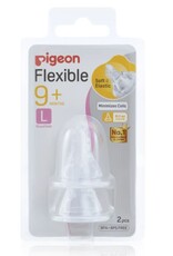 Pigeon Pigeon Flexible Peristaltic Teat L - 2pcs
