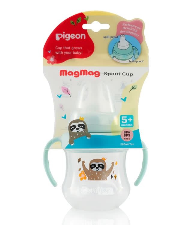 Pigeon Pigeon Magmag Spout Cup Turquoise
