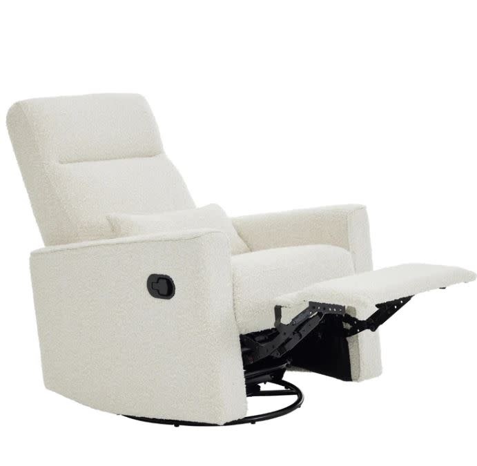 Il Tutto Il Tutto Paige Recliner Glider Chair - Vanilla Boucle