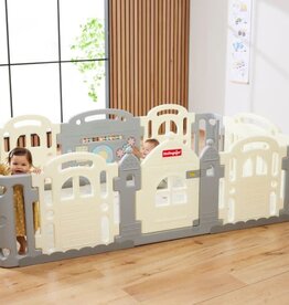 Dwinguler Dwinguler Castle-2 Play Yard - Downy Grey