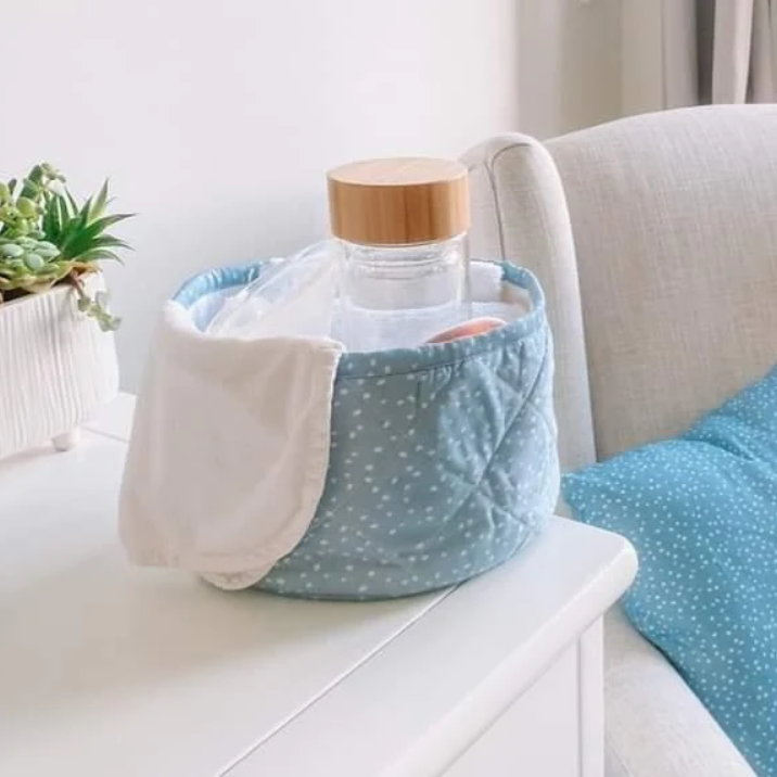 Bambini Delights Bambini Delights Oceanic Blue Basket