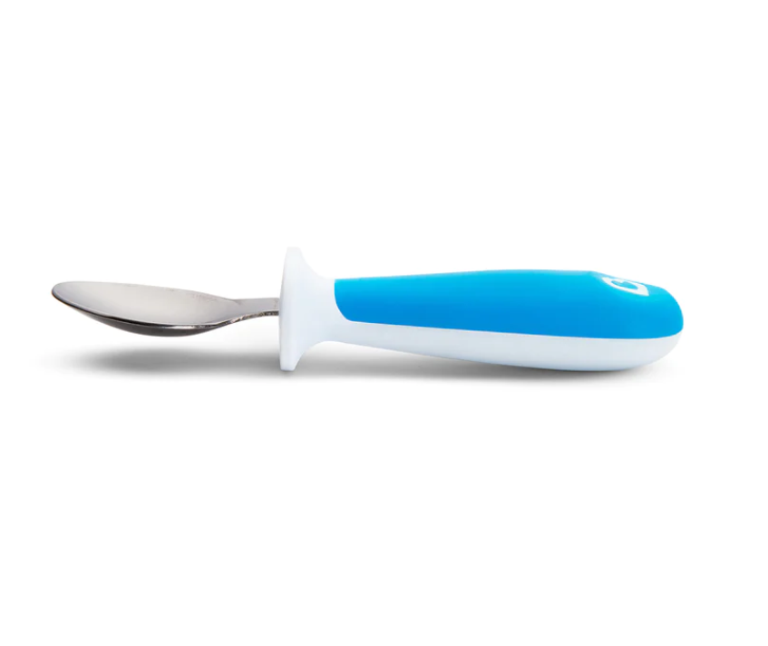 Munchkin Munchkin Raise™ Toddler Fork & Spoon Set (Blue)