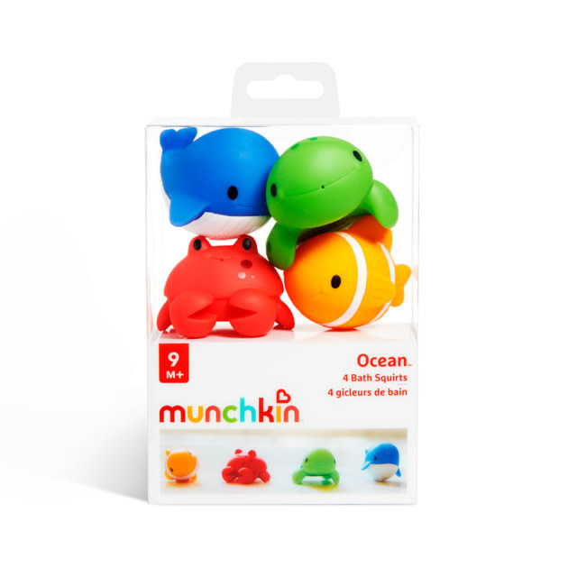 Munchkin Munchkin Ocean™ Squirters 4pk