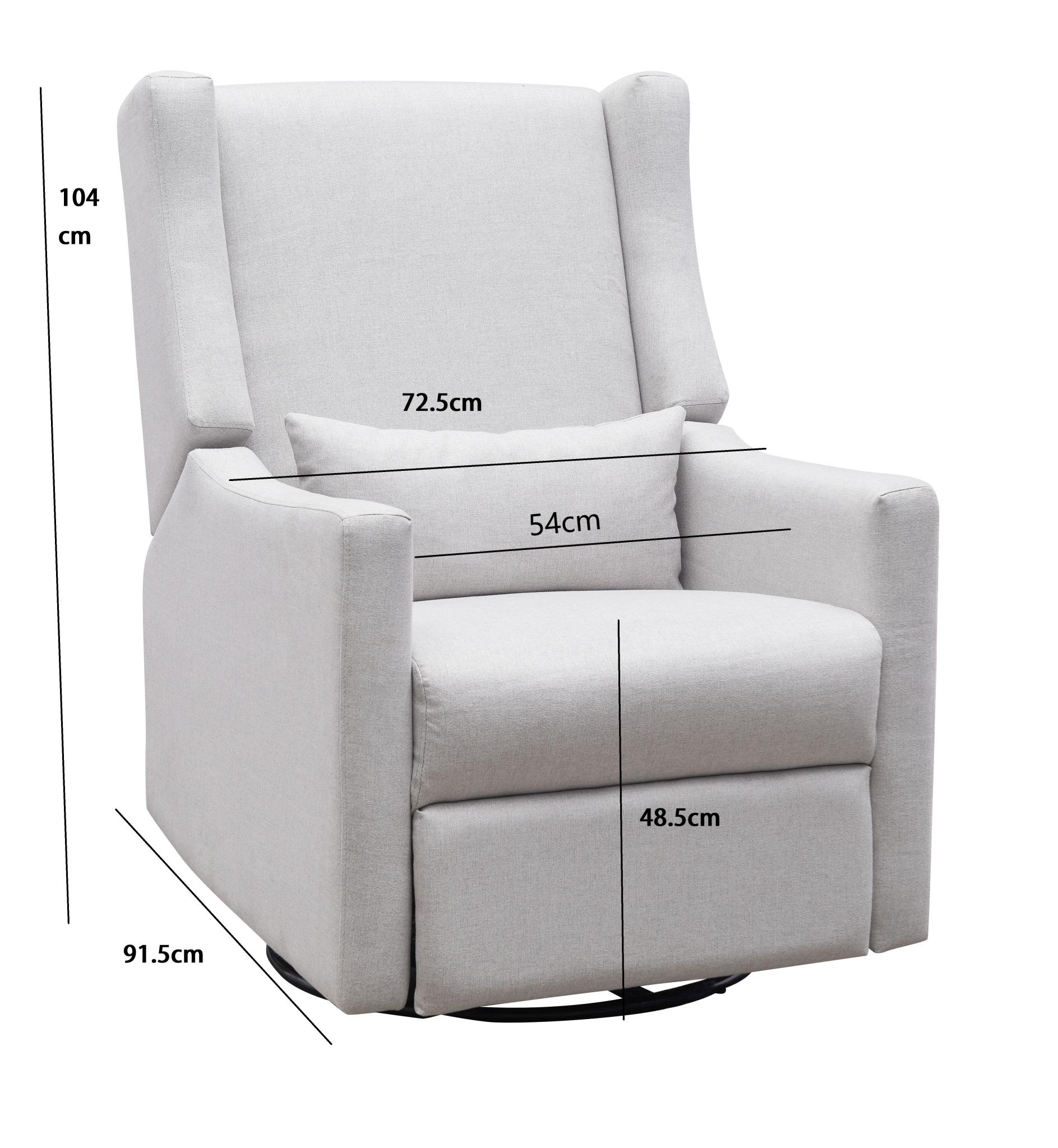 Cocoon Cocoon Bondi Electric Recliner & Glider Chair with USB in Mist Grey