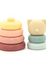 Playette Playette Silicone Bear Round Stacker