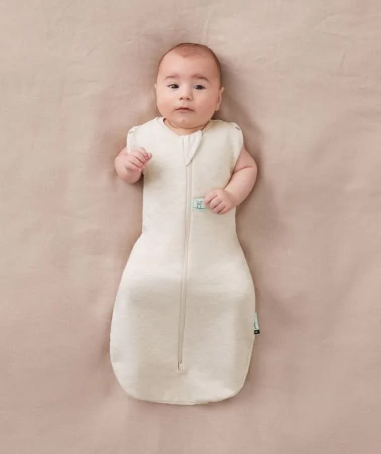 ErgoPouch ErgoPouch Cocoon Swaddle Bag 0.2 Tog Oatmeal Marle