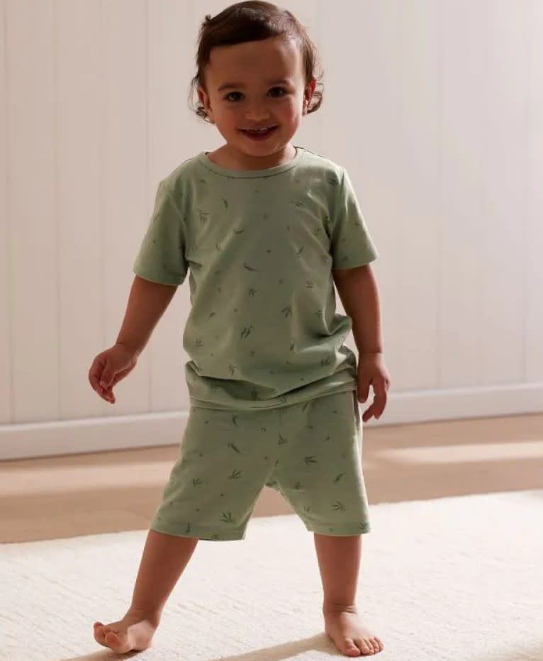 ErgoPouch ErgoPouch 0.2 Tog 2 piece Pyjama Short Sleeve